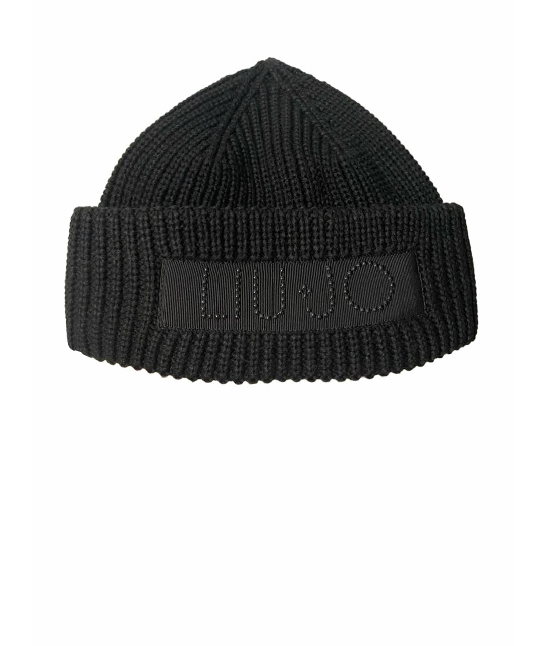 LIU JO Черная шапка, фото 1