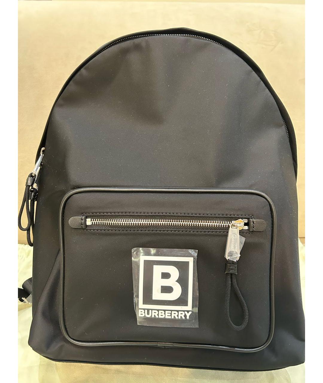 BURBERRY Черный тканевый рюкзак, фото 2