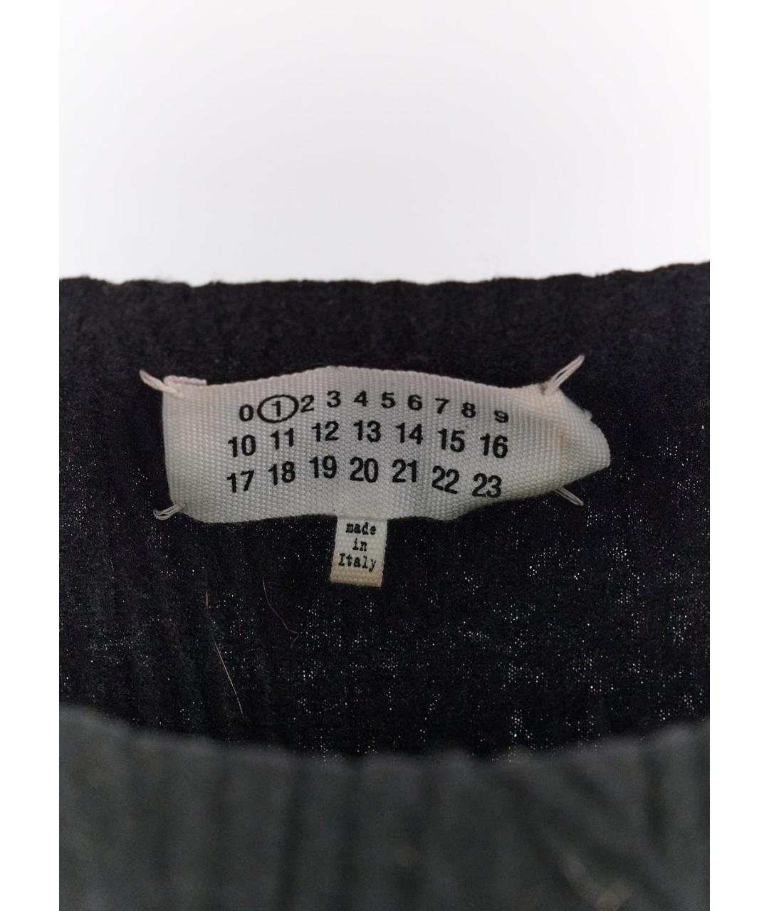 MAISON MARGIELA Черный полиэстеровый джемпер / свитер, фото 3