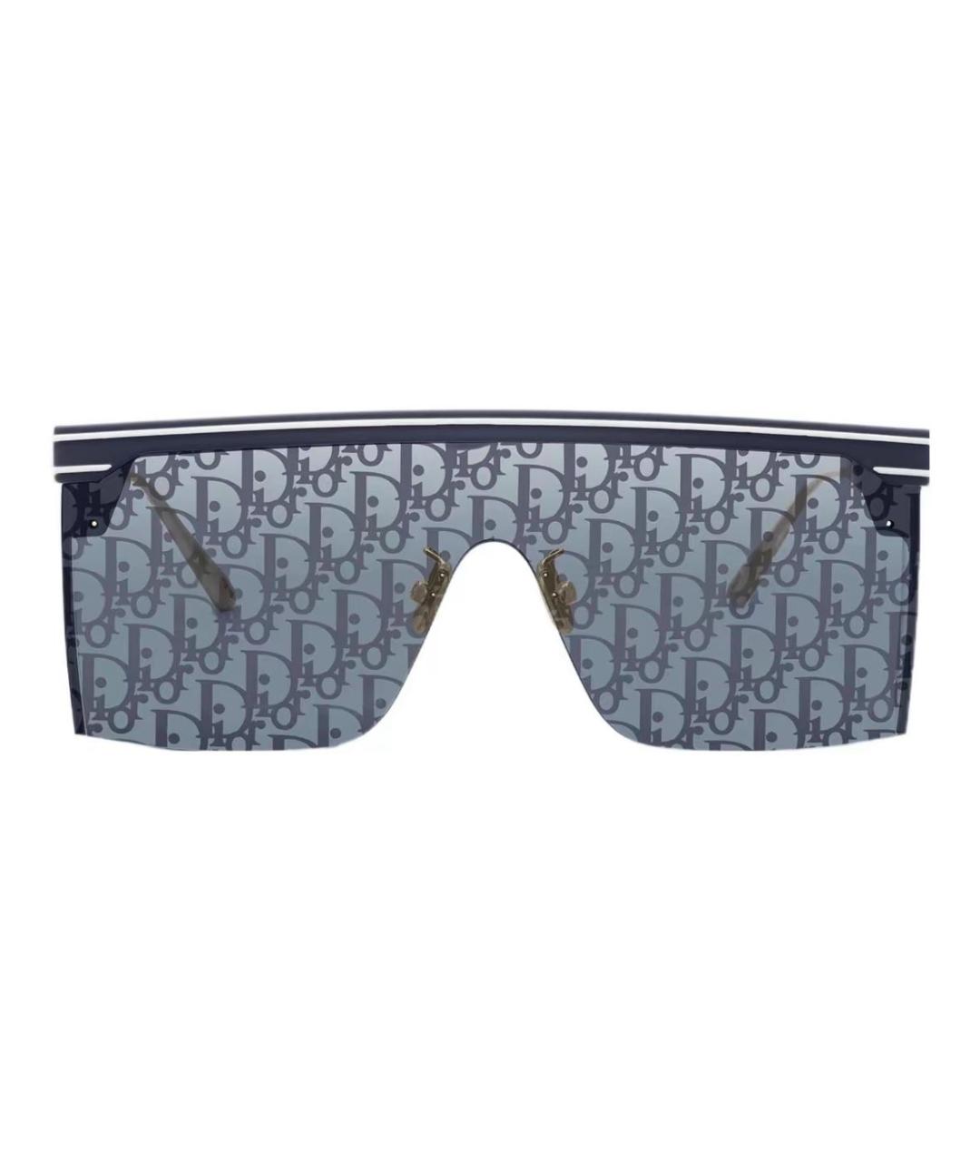 CHRISTIAN DIOR PRE-OWNED Синие металлические солнцезащитные очки, фото 3