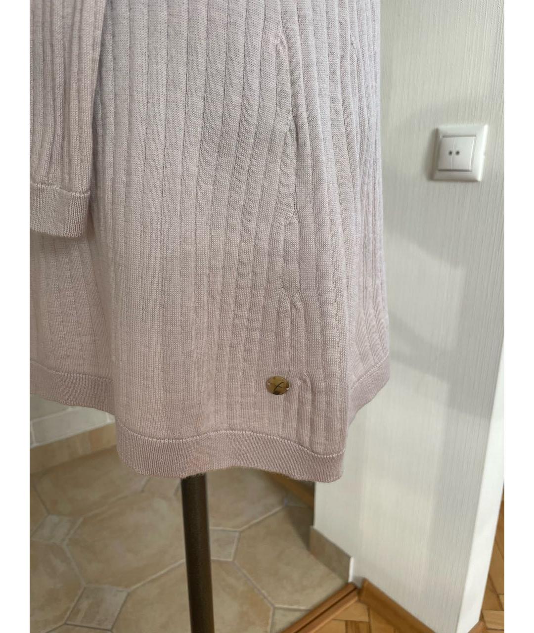 FALCONERI Розовый шерстяной джемпер / свитер, фото 5