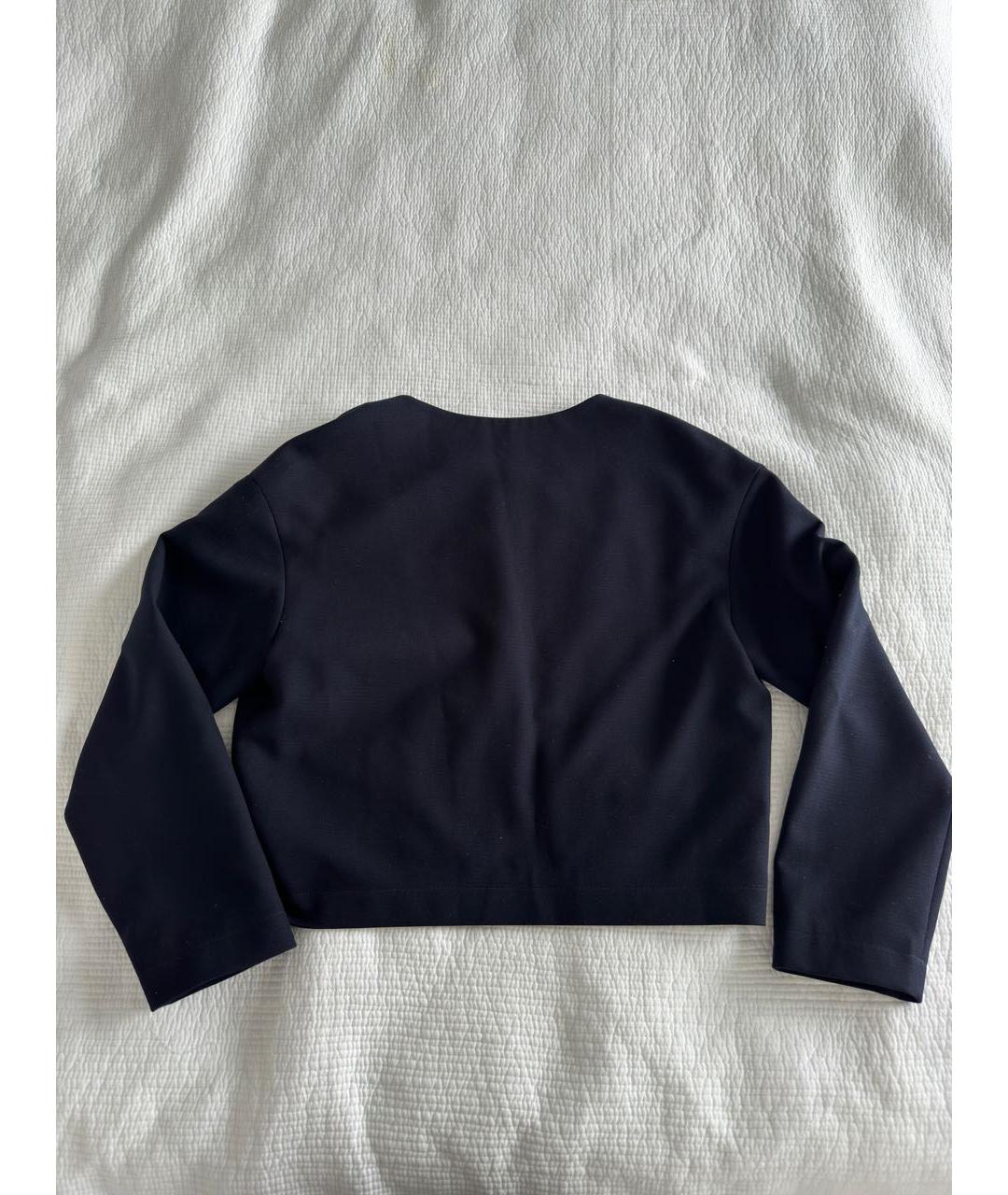 12 STOREEZ Темно-синий полиэстеровый жакет/пиджак, фото 2