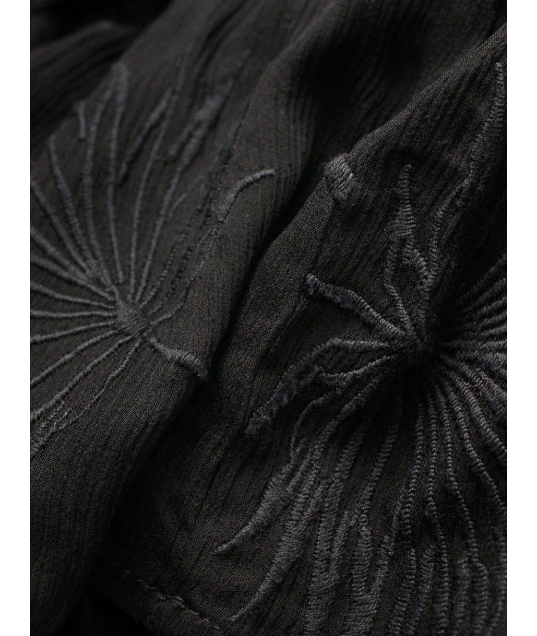 ANN DEMEULEMEESTER Черный хлопковый джемпер / свитер, фото 8