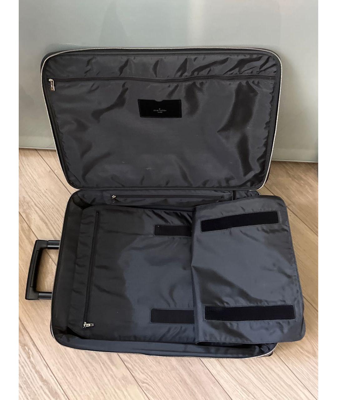 LOUIS VUITTON PRE-OWNED Антрацитовый чемодан, фото 5