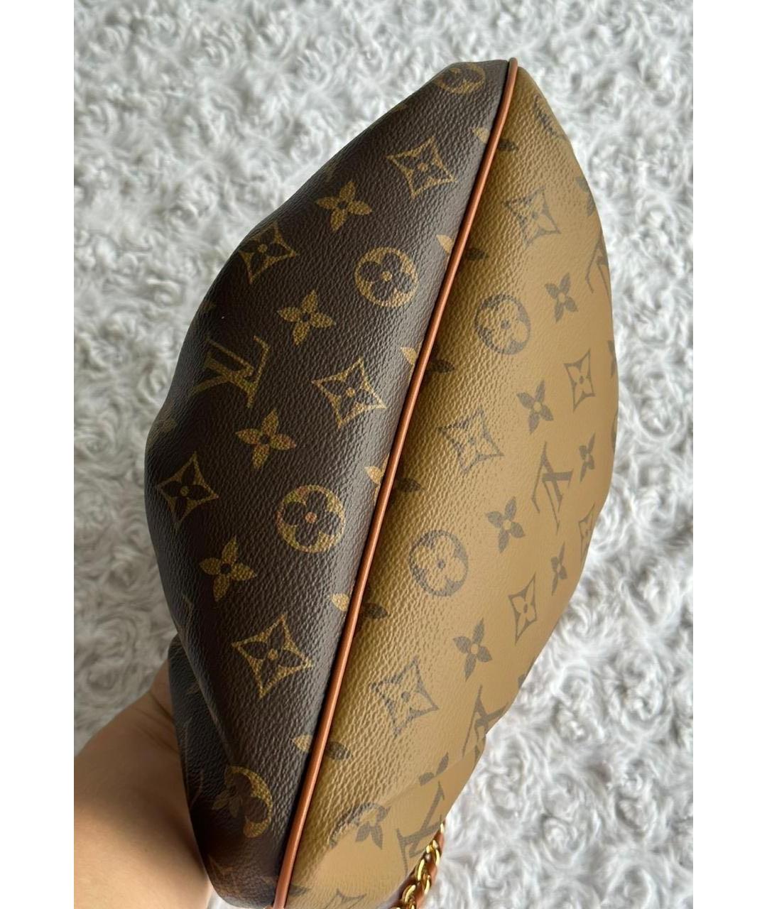 LOUIS VUITTON Коричневая сумка через плечо, фото 6