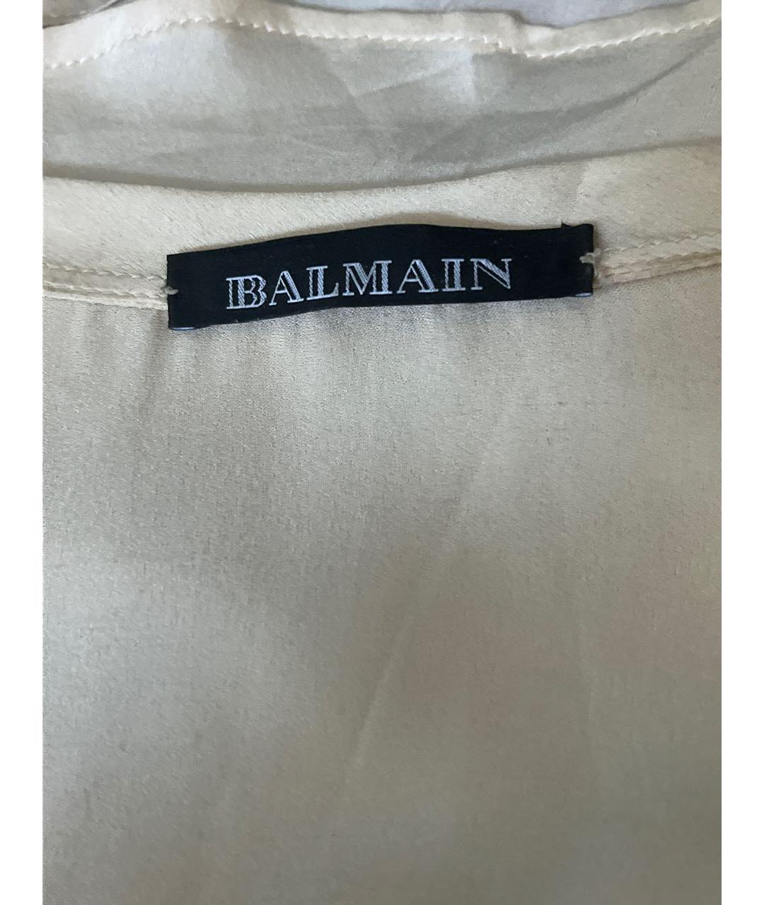 BALMAIN Шелковая майка, фото 5