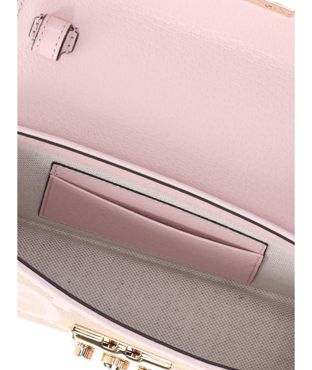 GUCCI Розовая сумка с короткими ручками, фото 4