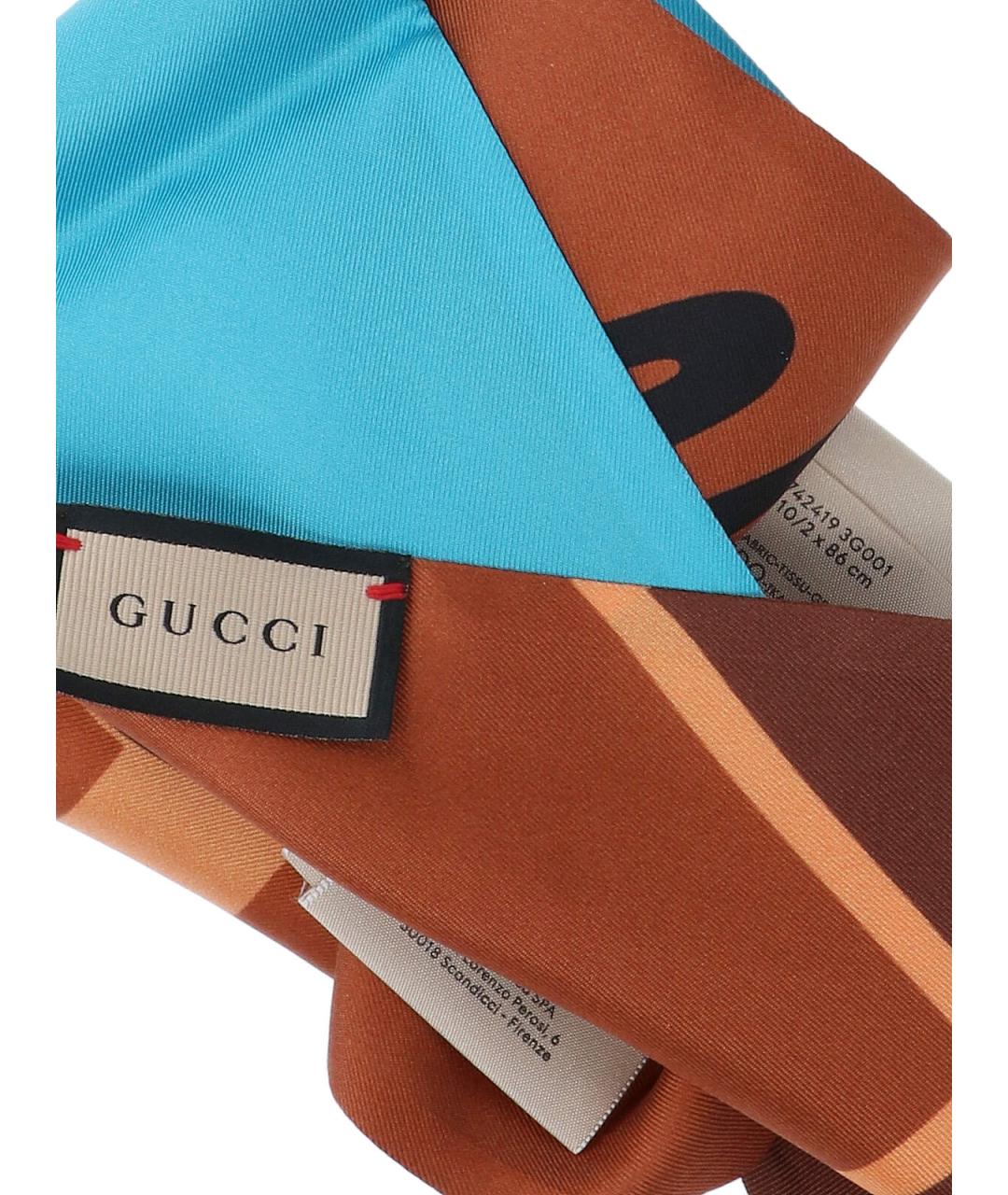 GUCCI Мульти шарф, фото 3