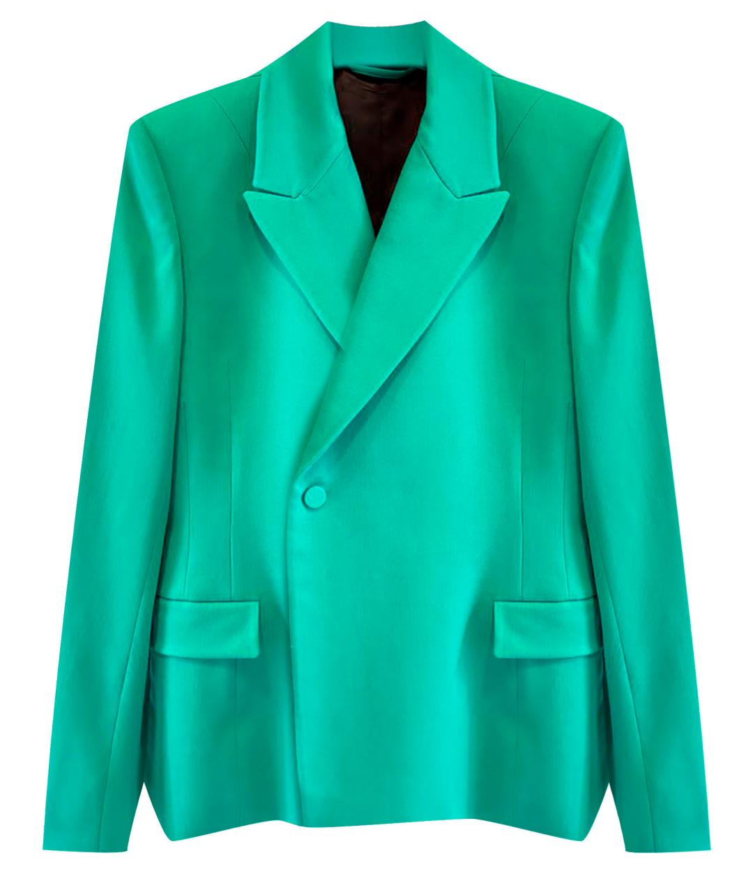 BALENCIAGA Зеленый жакет/пиджак, фото 1