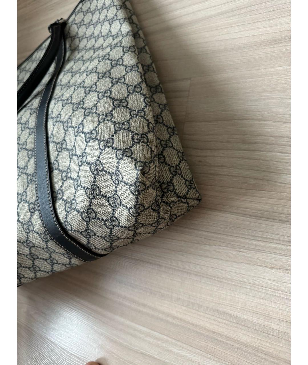 GUCCI Бежевая сумка с короткими ручками, фото 5