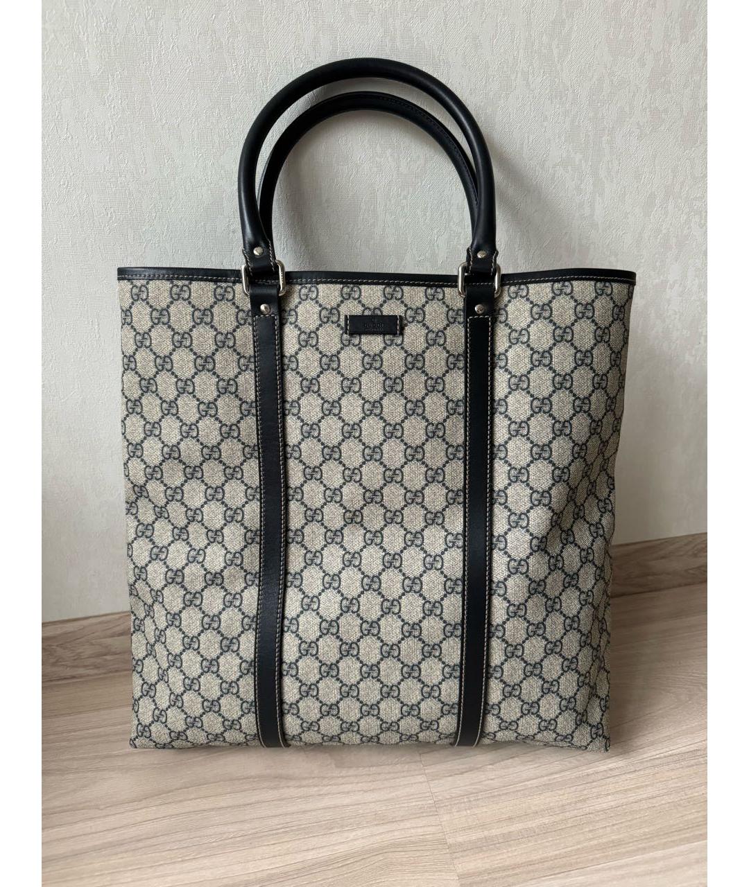 GUCCI Бежевая сумка с короткими ручками, фото 9