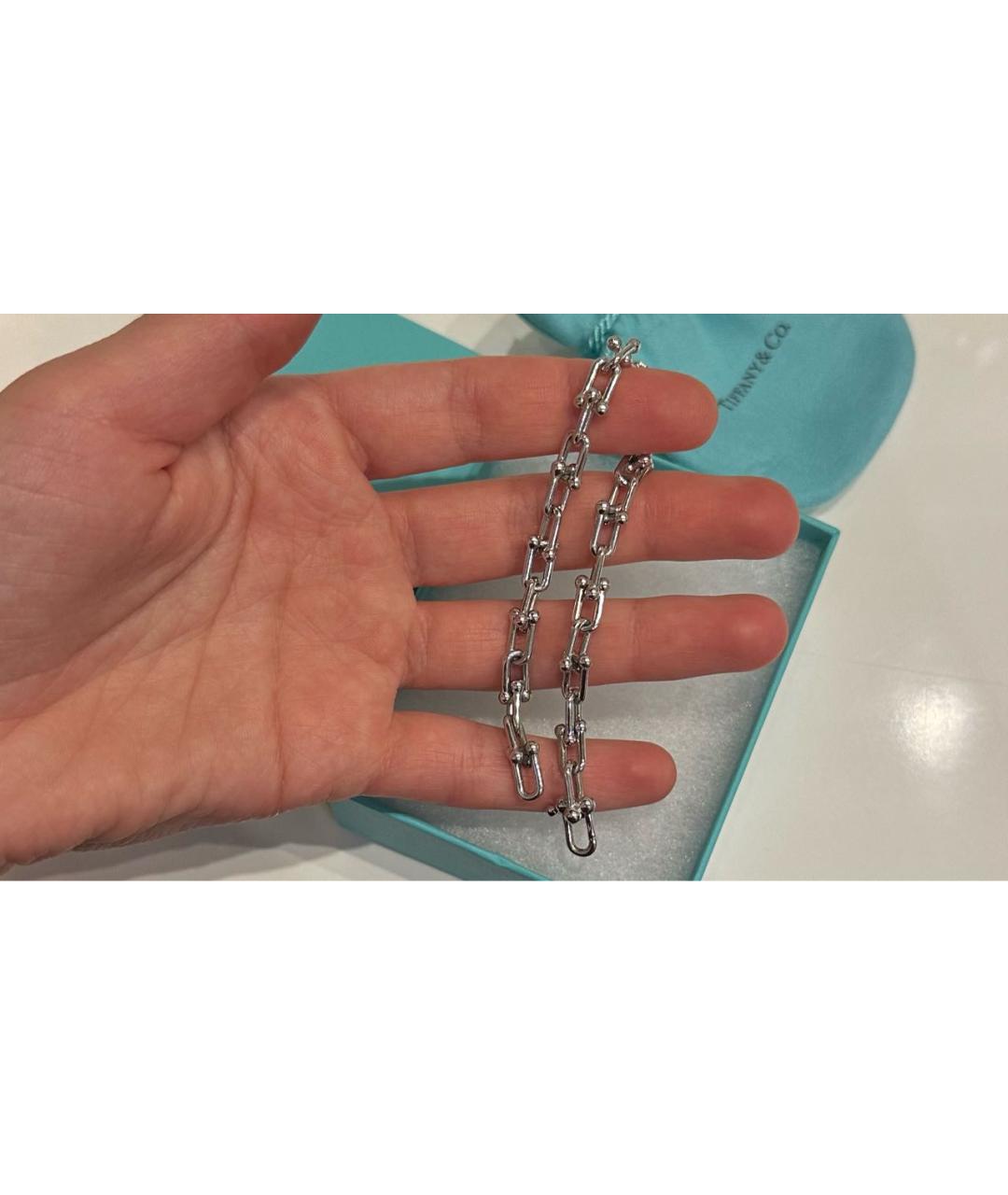 TIFFANY&CO Серебрянный серебряный браслет, фото 2