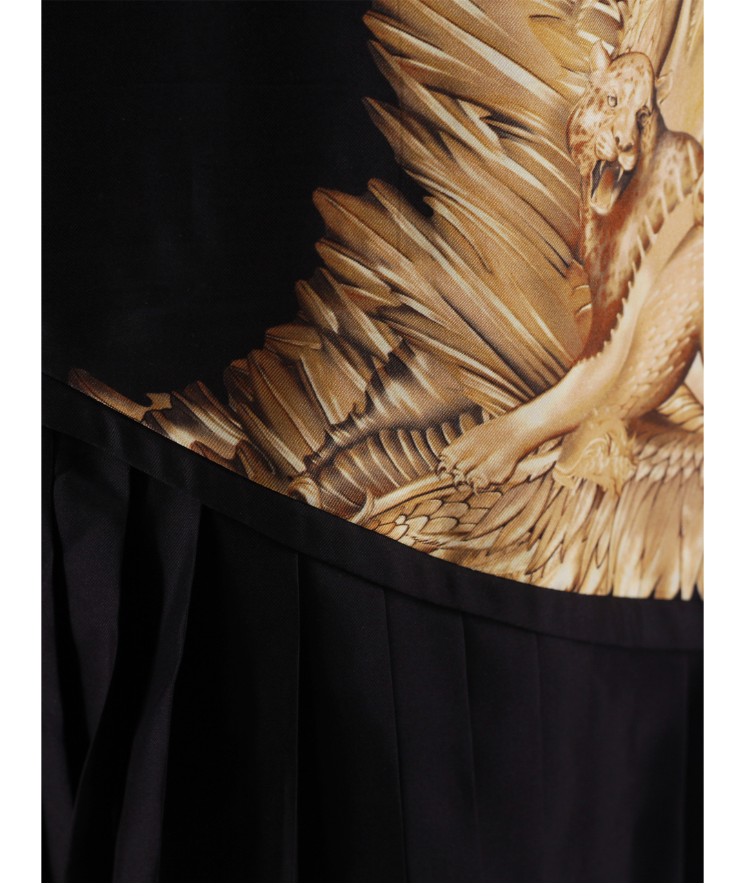 ROBERTO CAVALLI Черное шелковое повседневное платье, фото 4