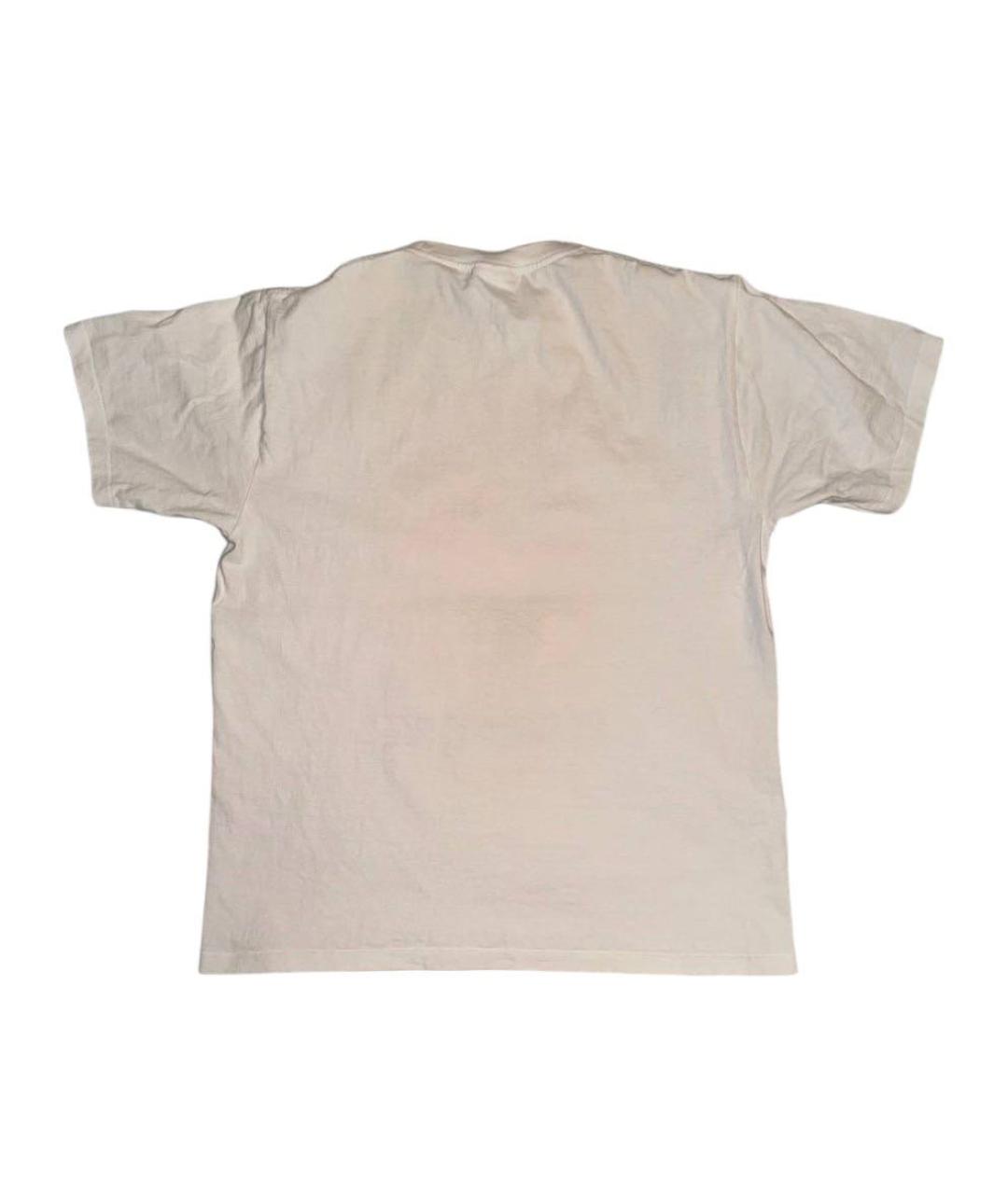 A BATHING APE Белая хлопковая футболка, фото 2