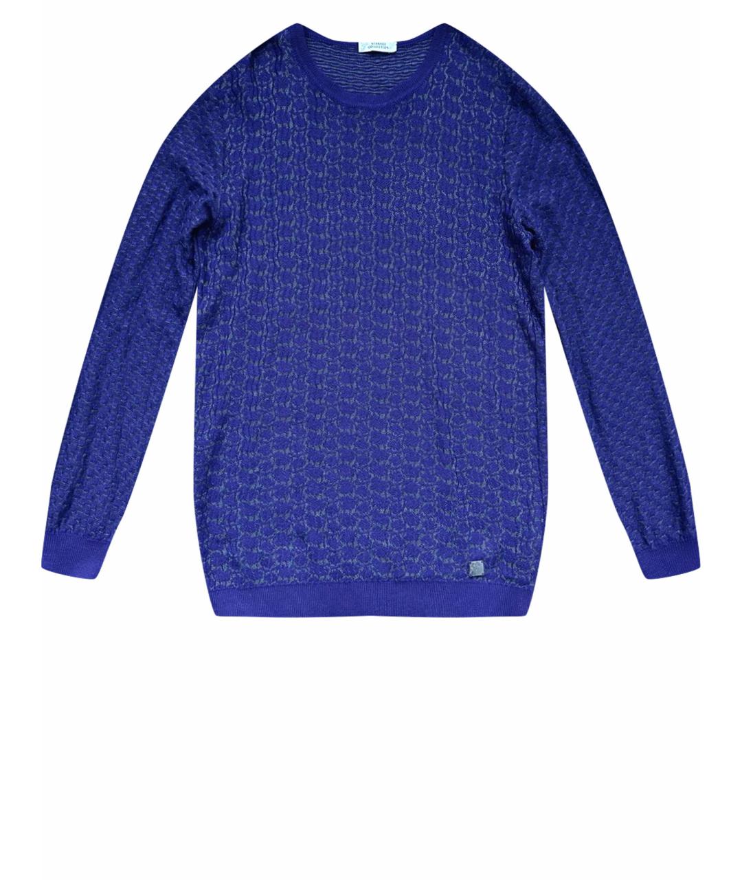 VERSACE COLLECTION Фиолетовый шерстяной джемпер / свитер, фото 1