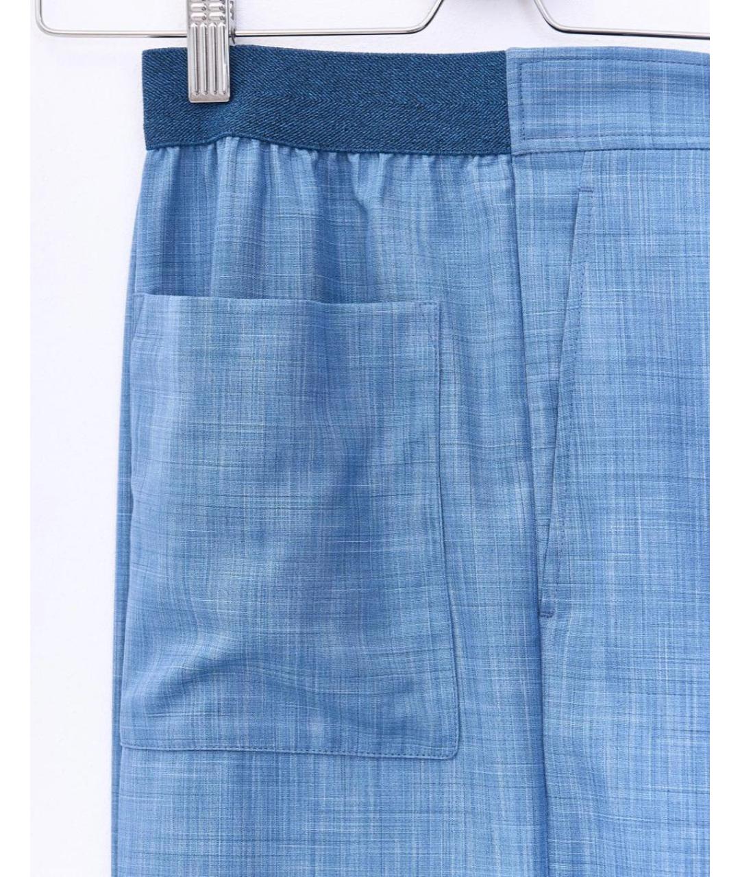 HERMES PRE-OWNED Голубой костюм с брюками, фото 7