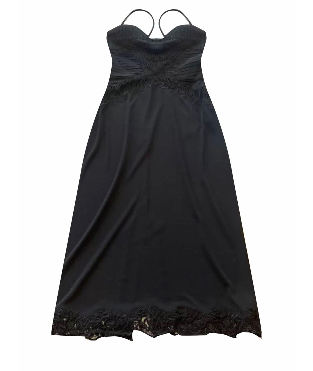 ROBERTO CAVALLI Черное коктейльное платье, фото 1