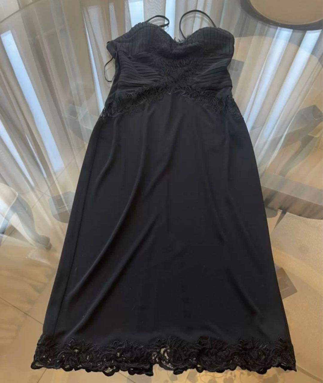 ROBERTO CAVALLI Черное коктейльное платье, фото 5