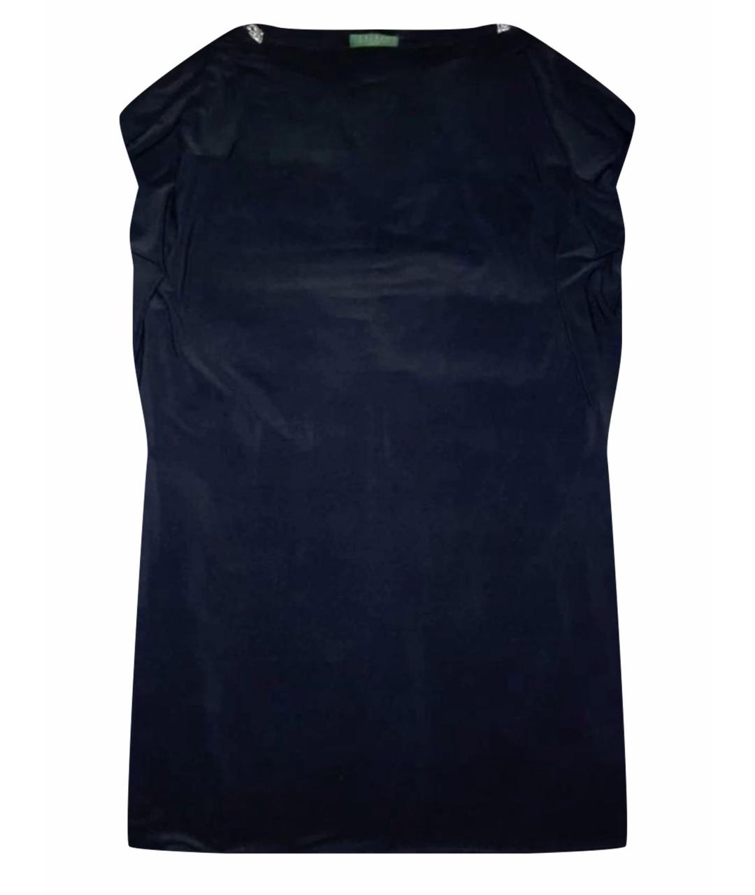 RALPH LAUREN COLLECTION Черное полиэстеровое вечернее платье, фото 1