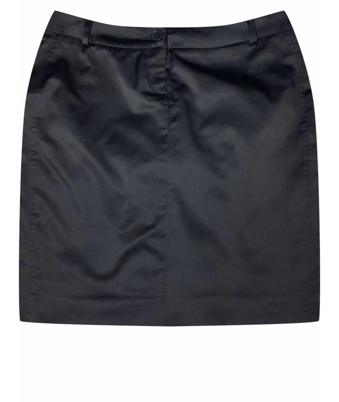 JEAN PAUL GAULTIER Черная полиэстеровая юбка мини, фото 1