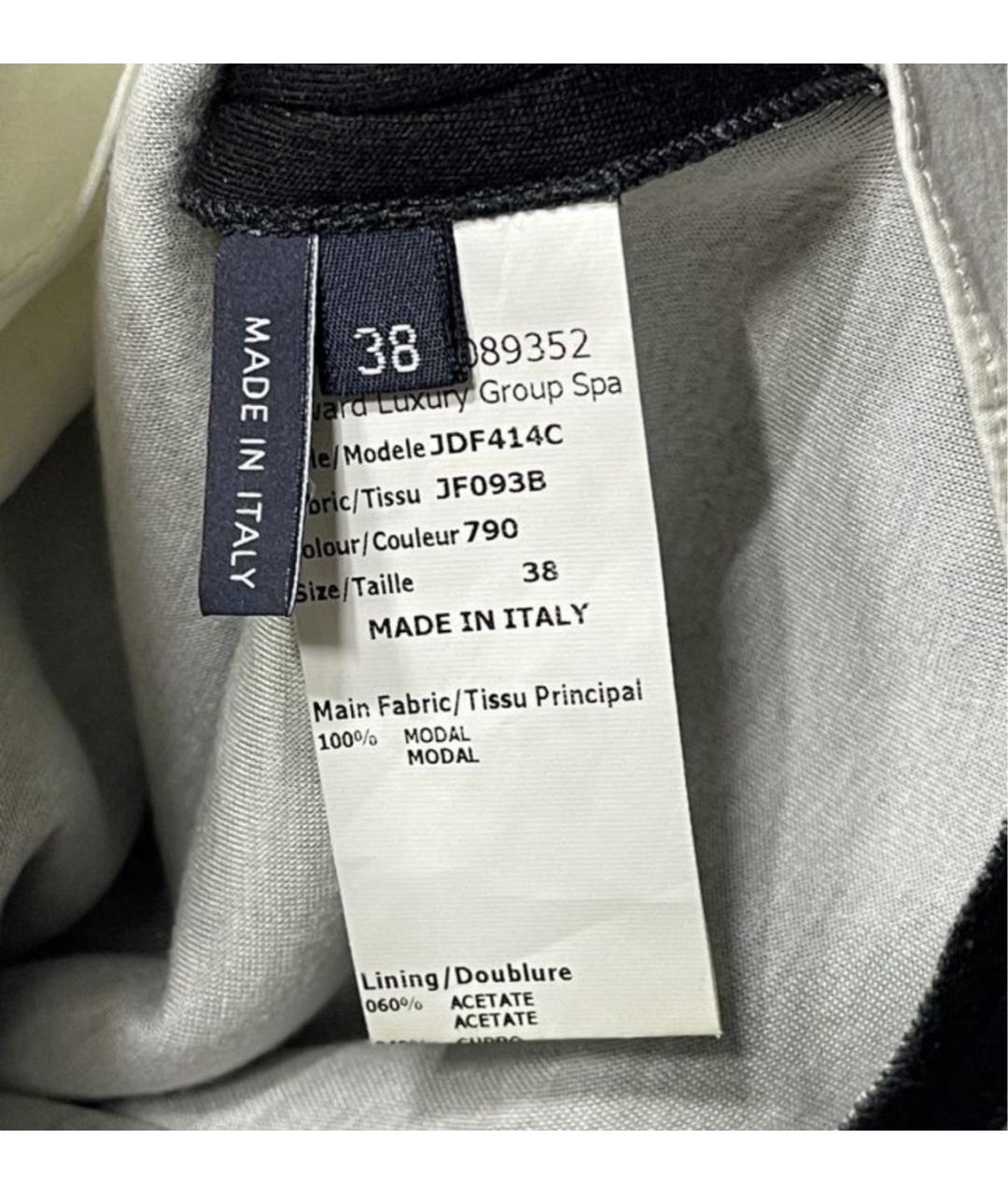 JIL SANDER Черное повседневное платье, фото 4