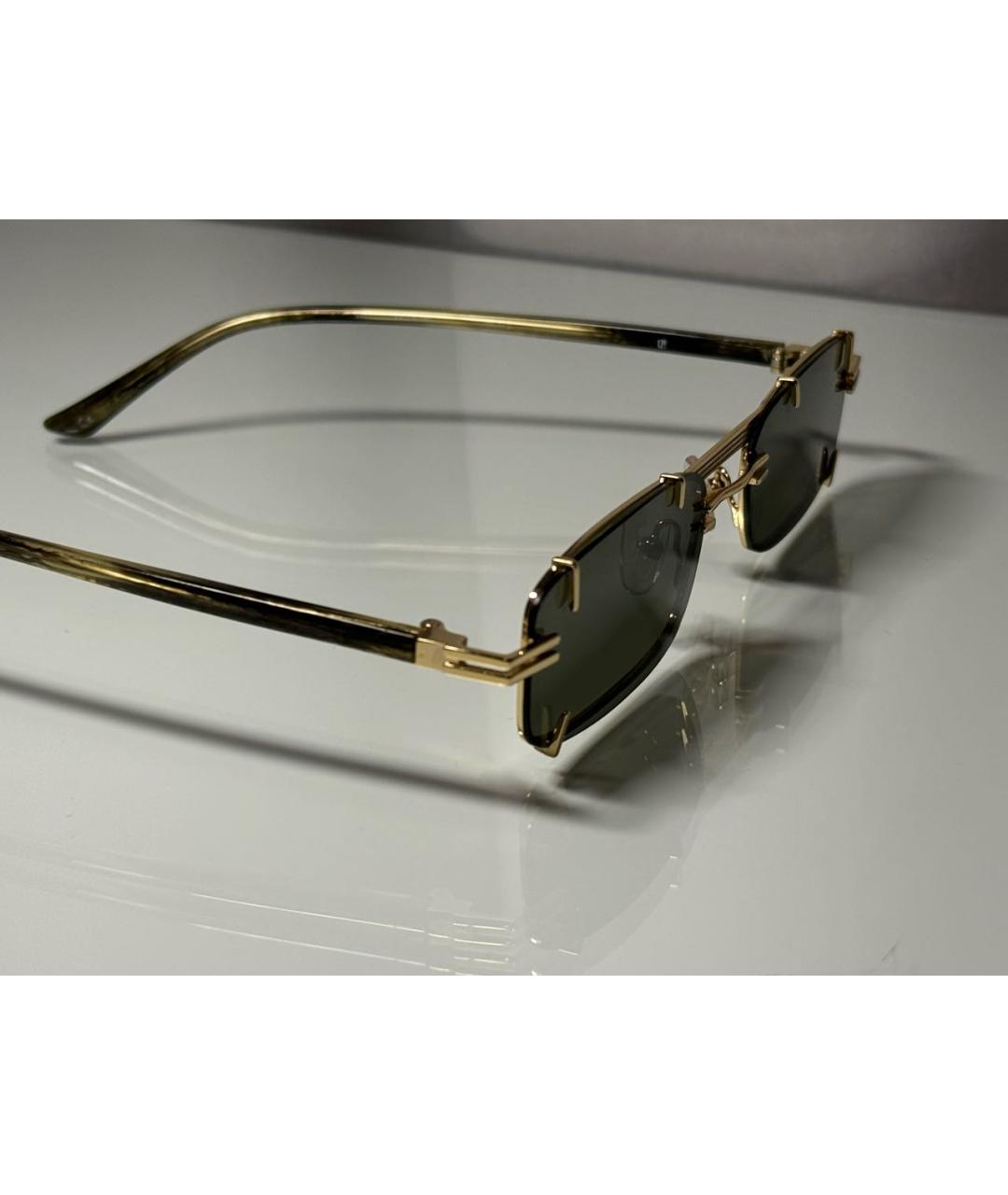 Y/PROJECT Антрацитовые солнцезащитные очки, фото 2