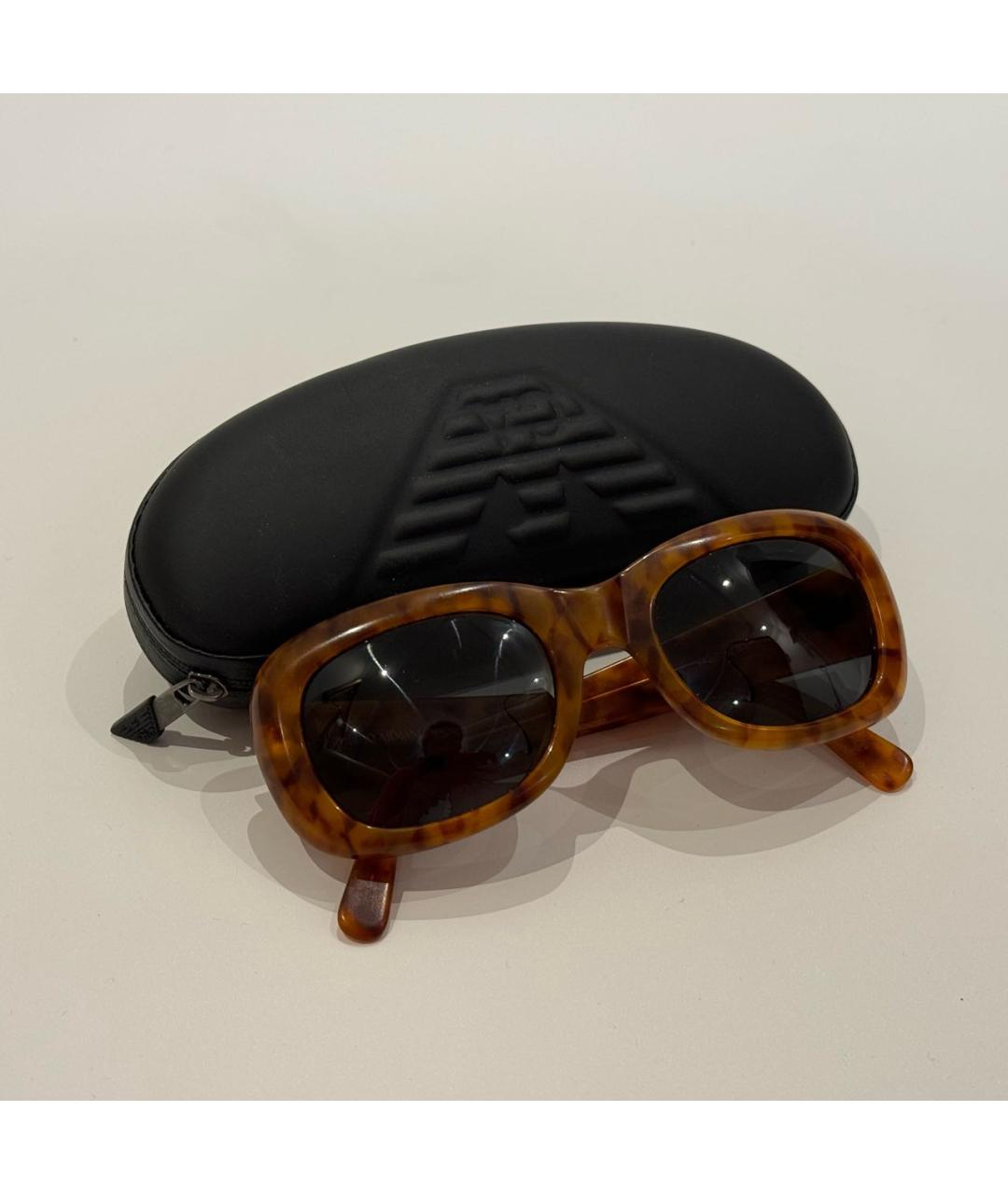 GIORGIO ARMANI Мульти пластиковые солнцезащитные очки, фото 4