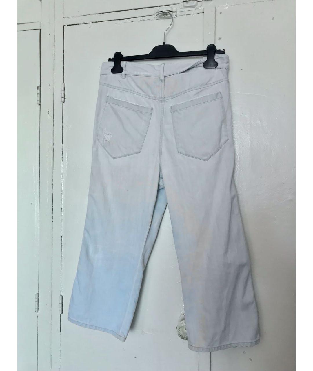 VIVIENNE WESTWOOD Голубые хлопковые джинсы, фото 2