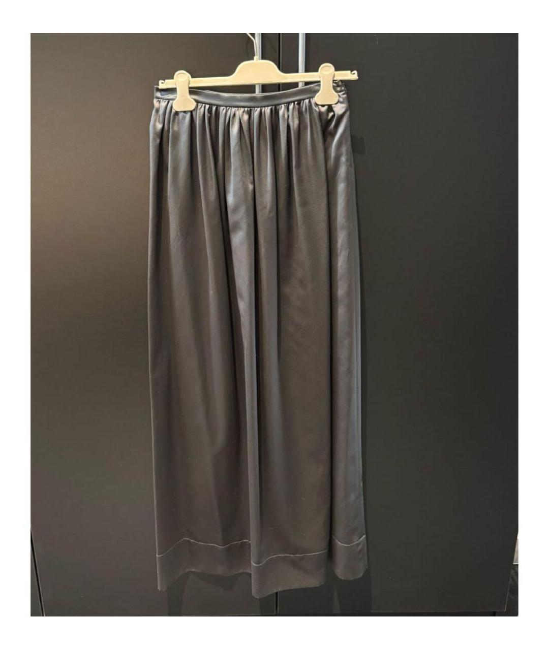 BRUNELLO CUCINELLI Черная юбка макси, фото 3