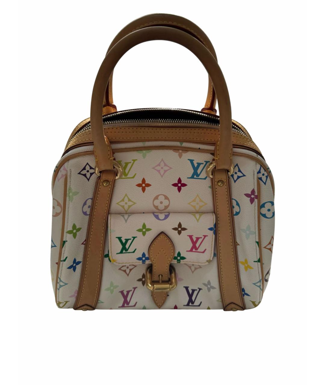 LOUIS VUITTON PRE-OWNED Белая сумка с короткими ручками, фото 1