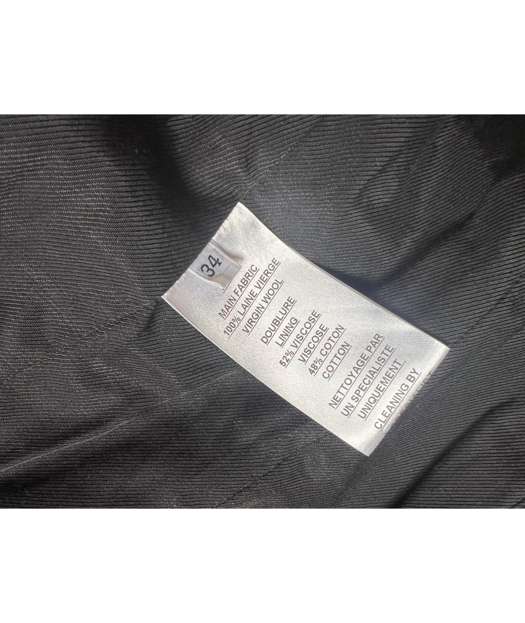 BALMAIN Черный хлопковый жакет/пиджак, фото 2