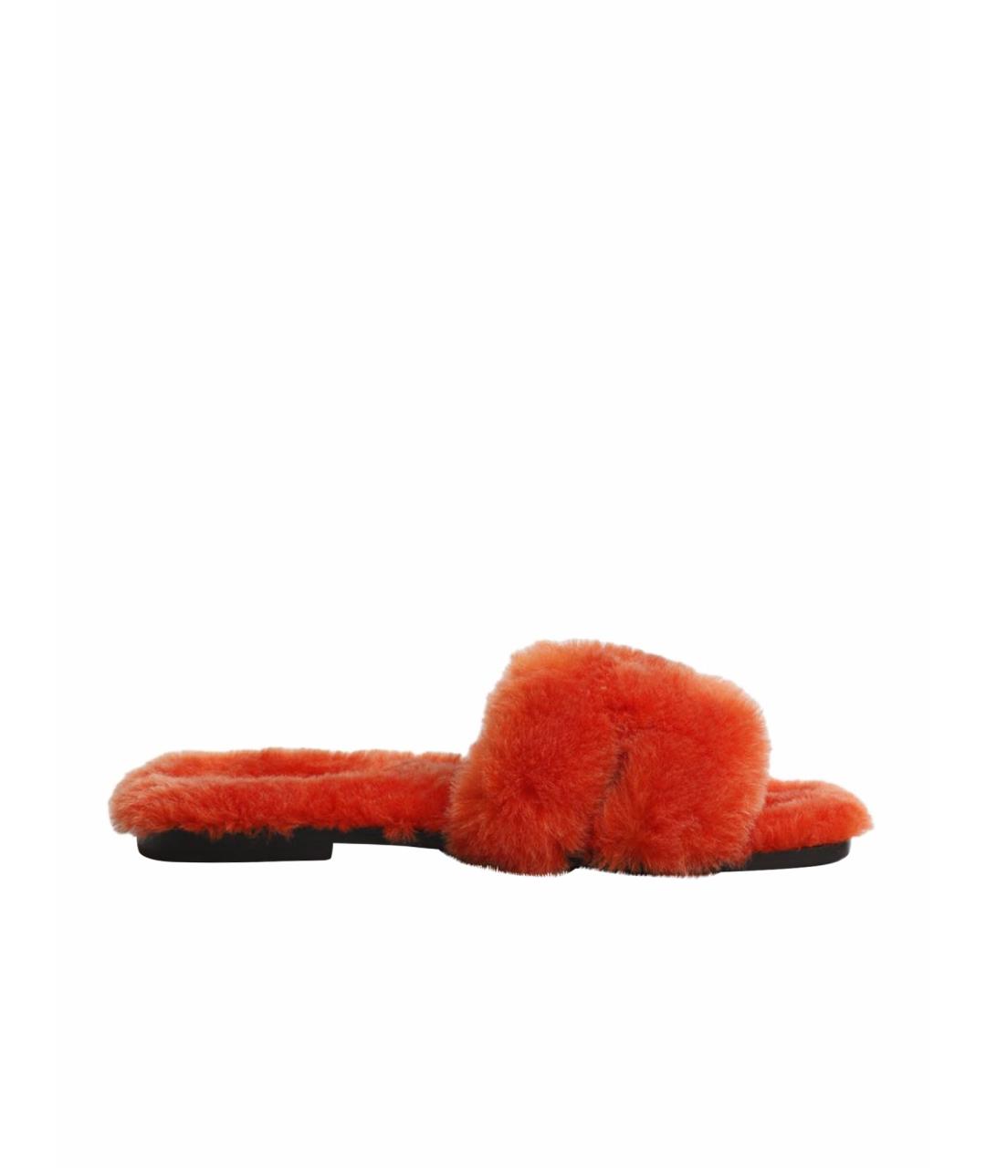 HERMES PRE-OWNED Оранжевое шлепанцы, фото 1