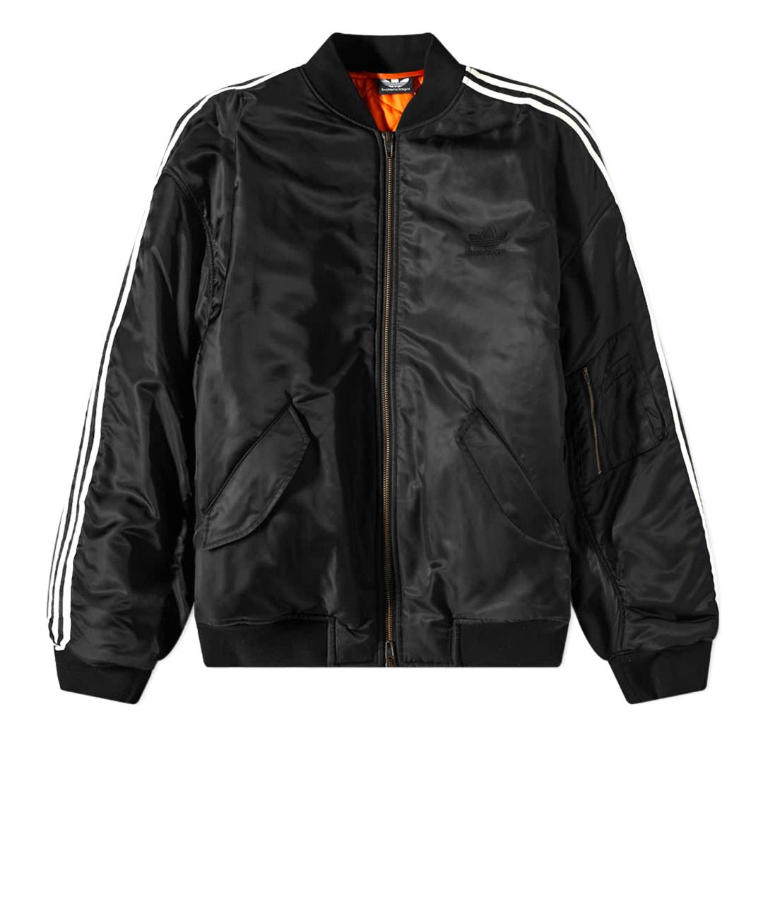 BALENCIAGA Черная полиамидовая куртка, фото 1
