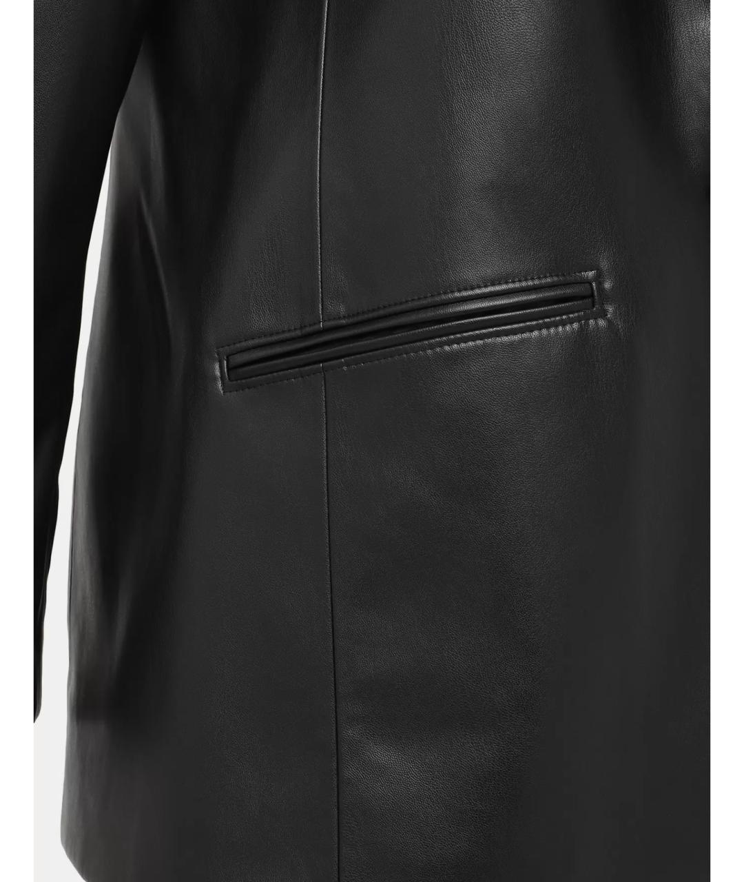HUGO BOSS Черный полиэстеровый жакет/пиджак, фото 4