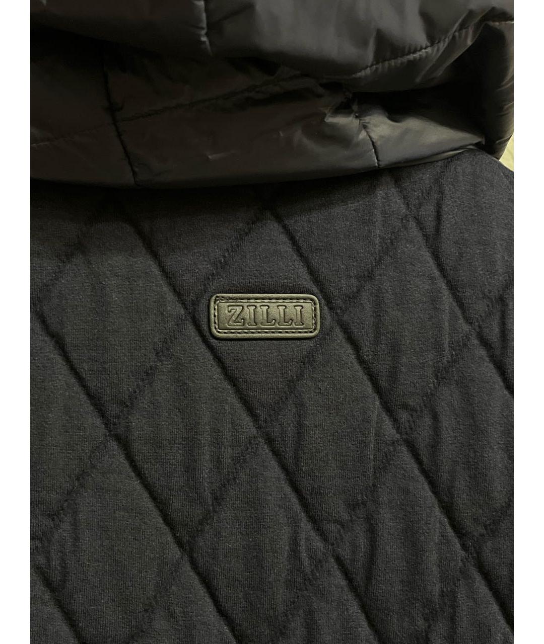 ZILLI Темно-синий шерстяной жилет, фото 7