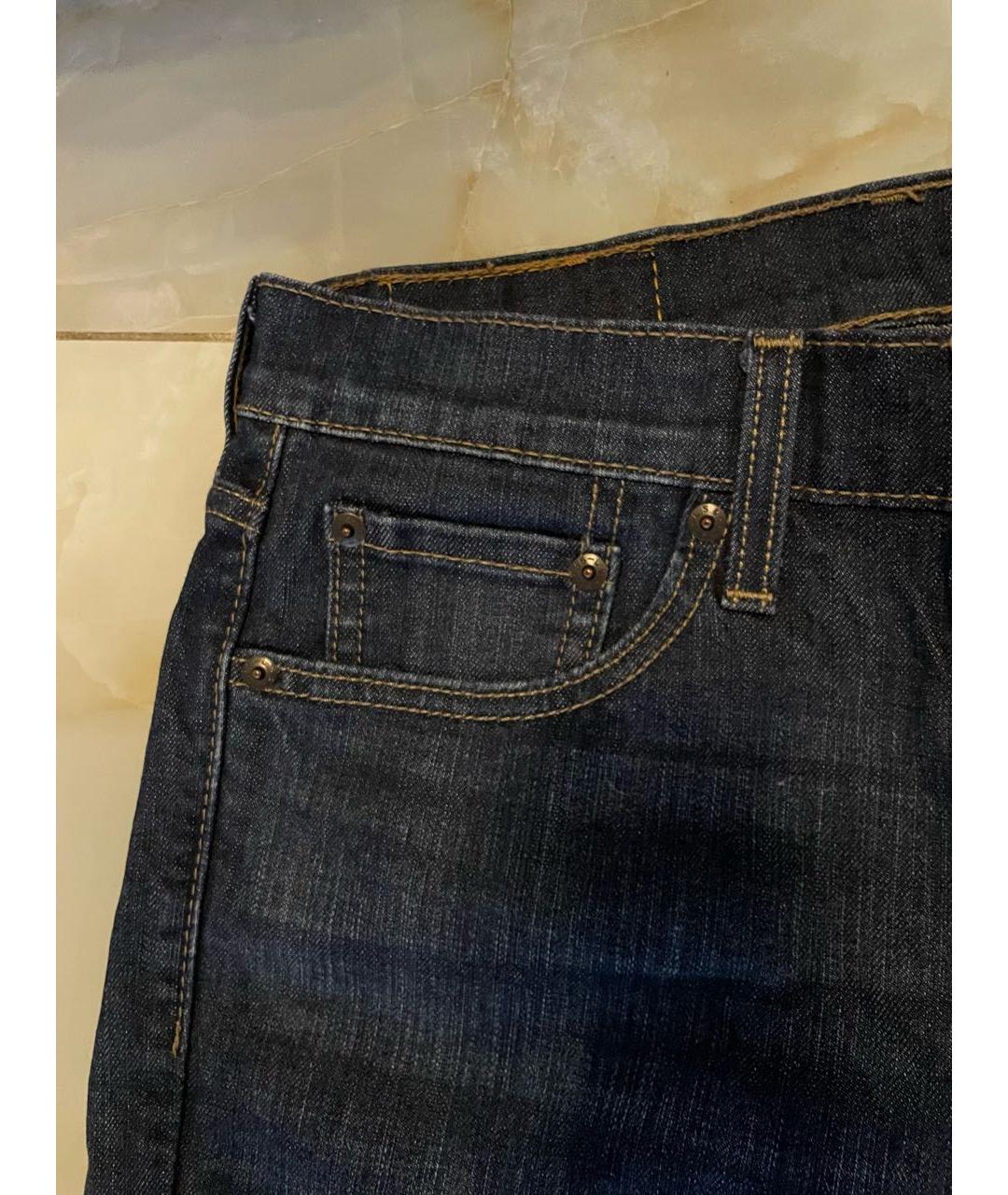 LEVI'S Темно-синие прямые джинсы, фото 6