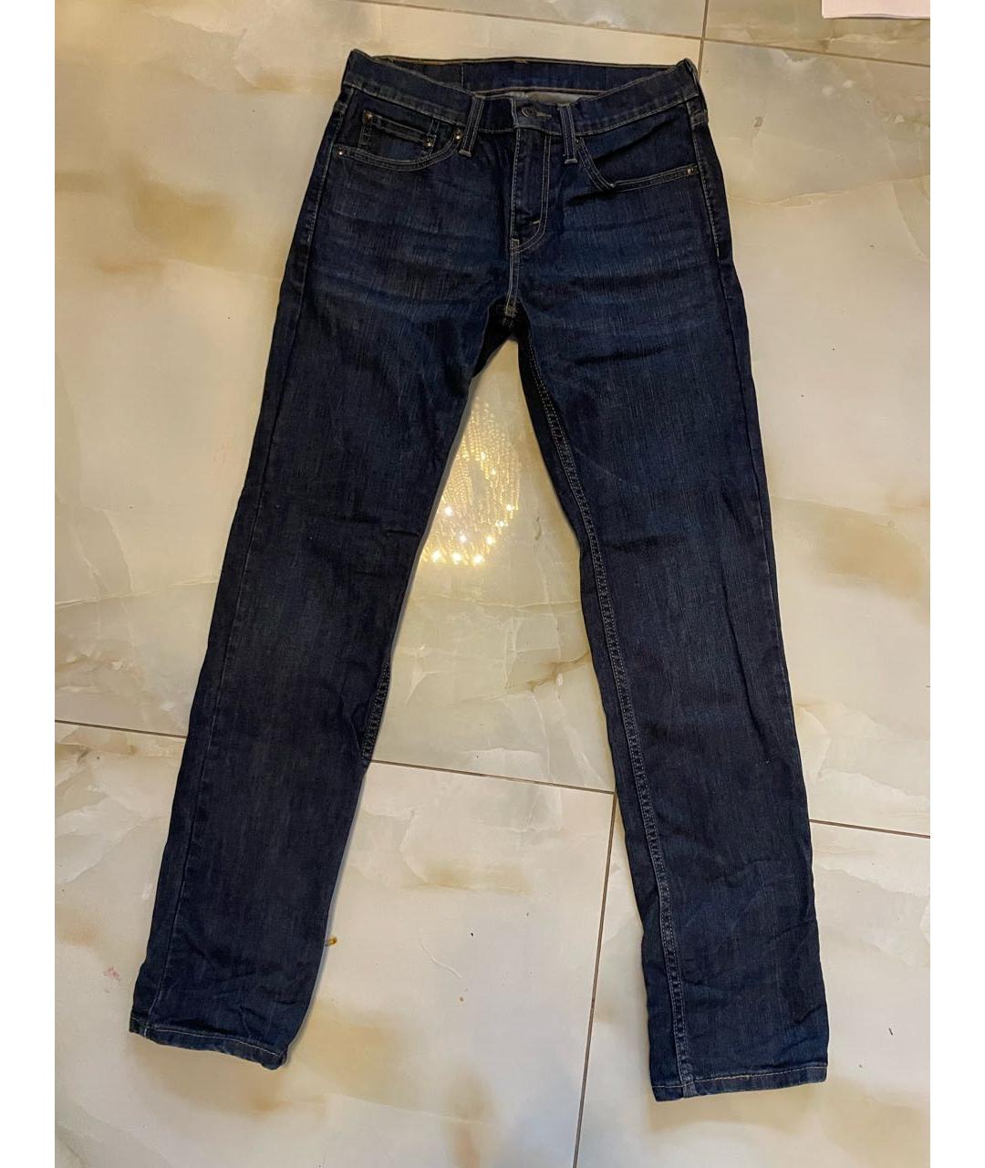 LEVI'S Темно-синие прямые джинсы, фото 7