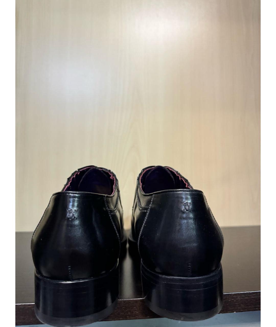 ARTIOLI Черные кожаные туфли, фото 4