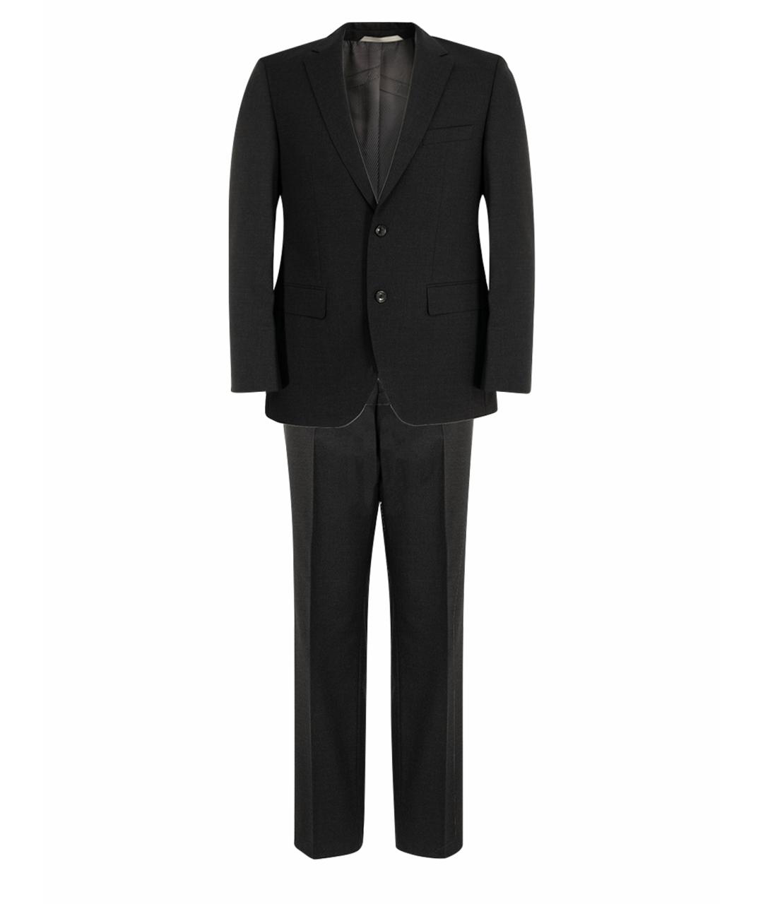 HUGO BOSS Серый классический костюм, фото 1