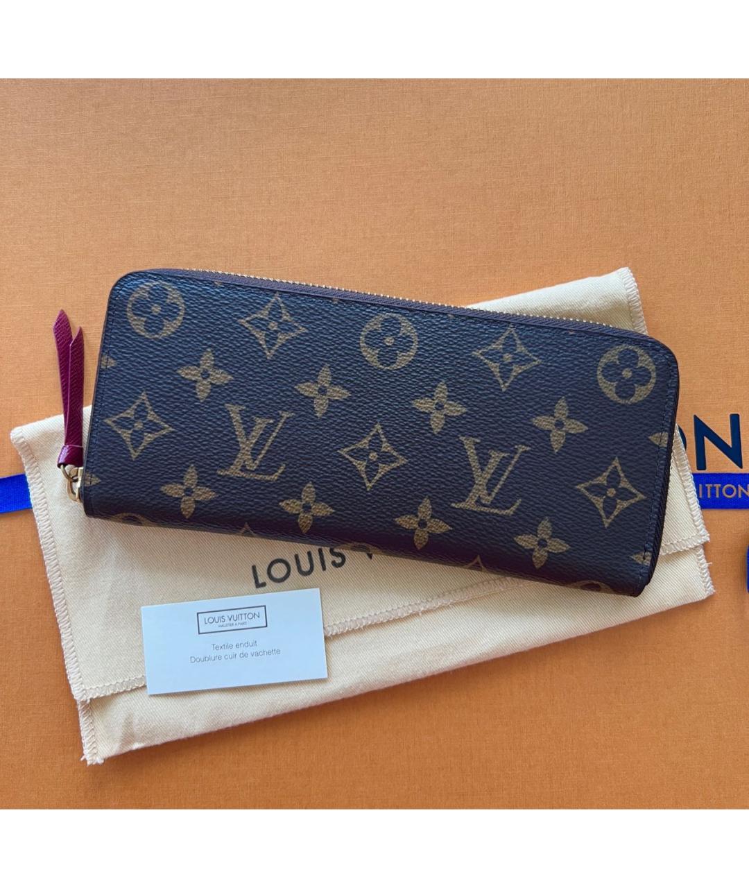 LOUIS VUITTON PRE-OWNED Коричневый кошелек, фото 2