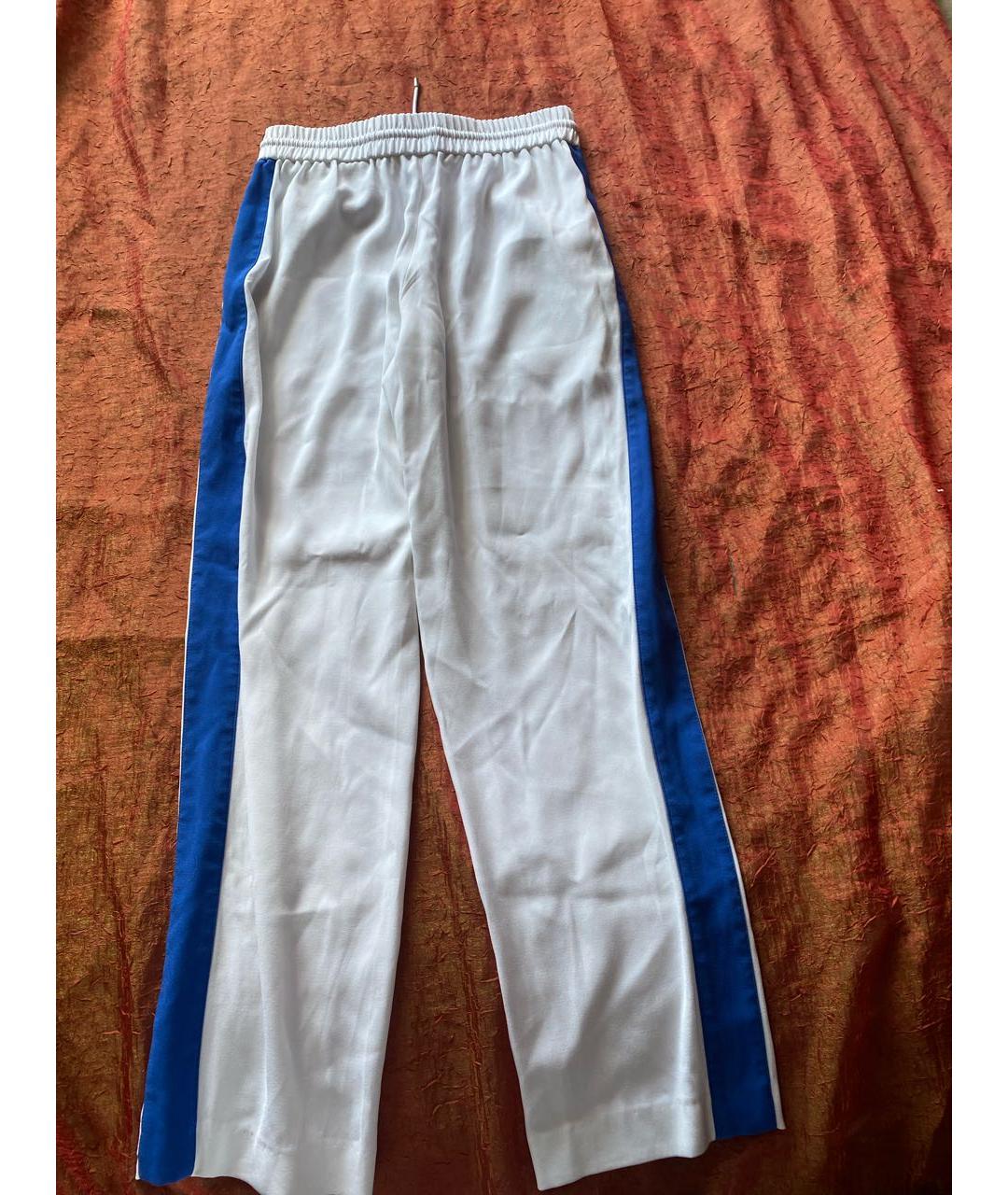 KENZO Белые прямые брюки, фото 2