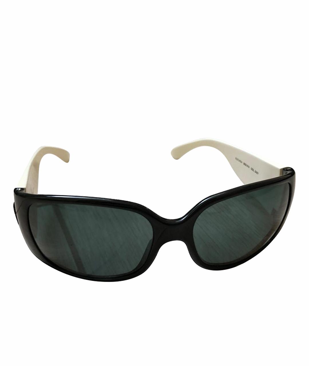 ESCADA Черные пластиковые солнцезащитные очки, фото 1