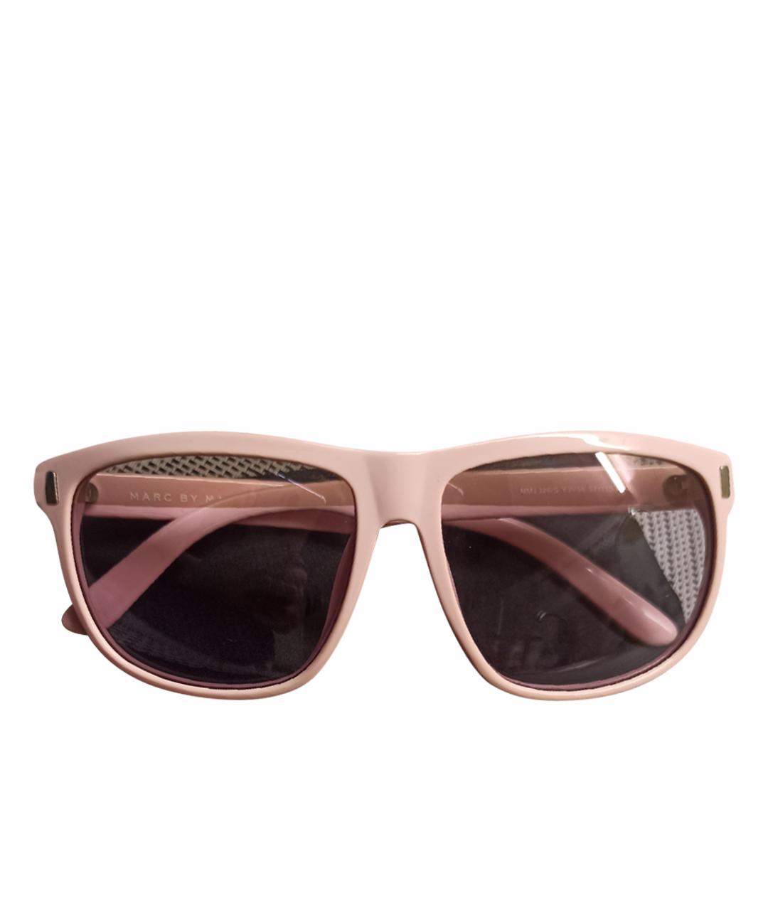 MARC JACOBS Розовые пластиковые солнцезащитные очки, фото 1