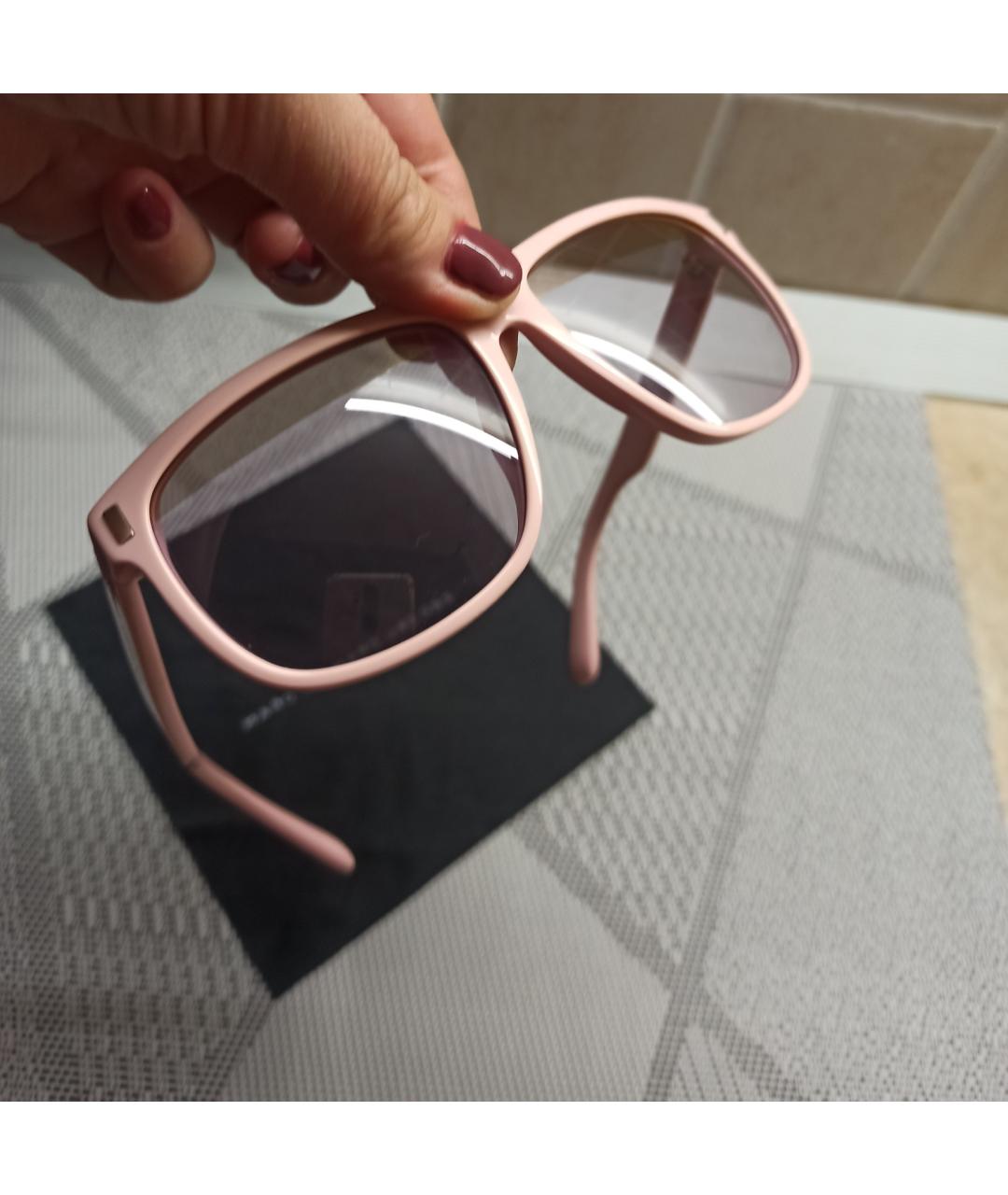MARC JACOBS Розовые пластиковые солнцезащитные очки, фото 3