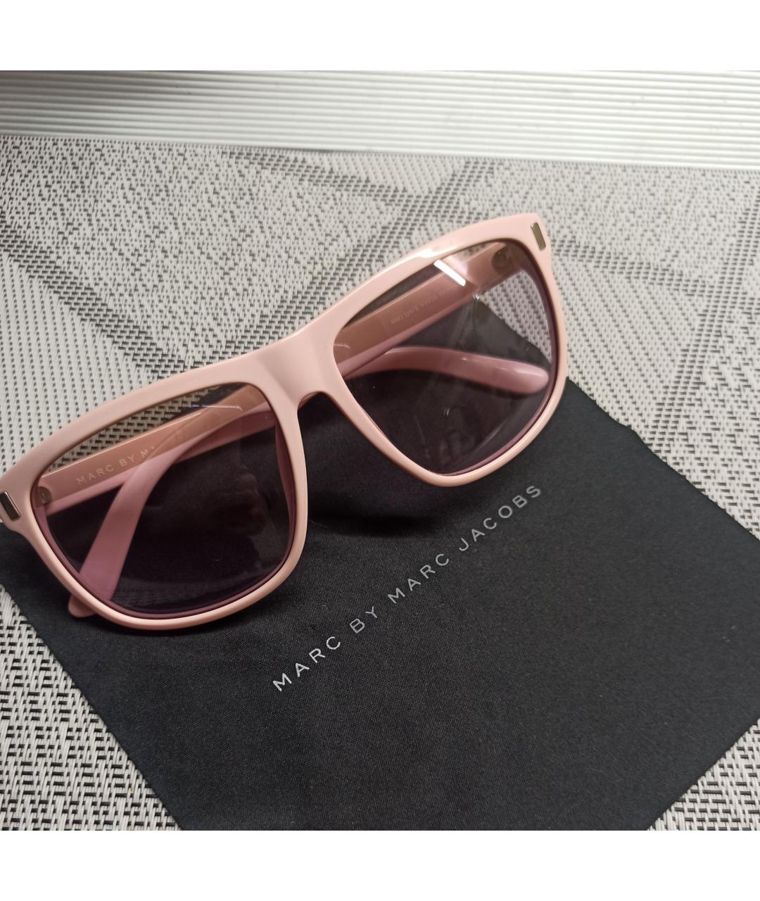 MARC JACOBS Розовые пластиковые солнцезащитные очки, фото 9
