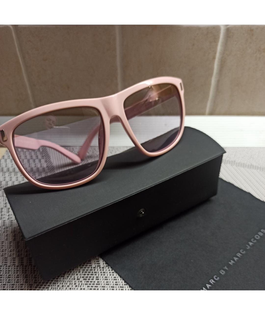 MARC JACOBS Розовые пластиковые солнцезащитные очки, фото 8