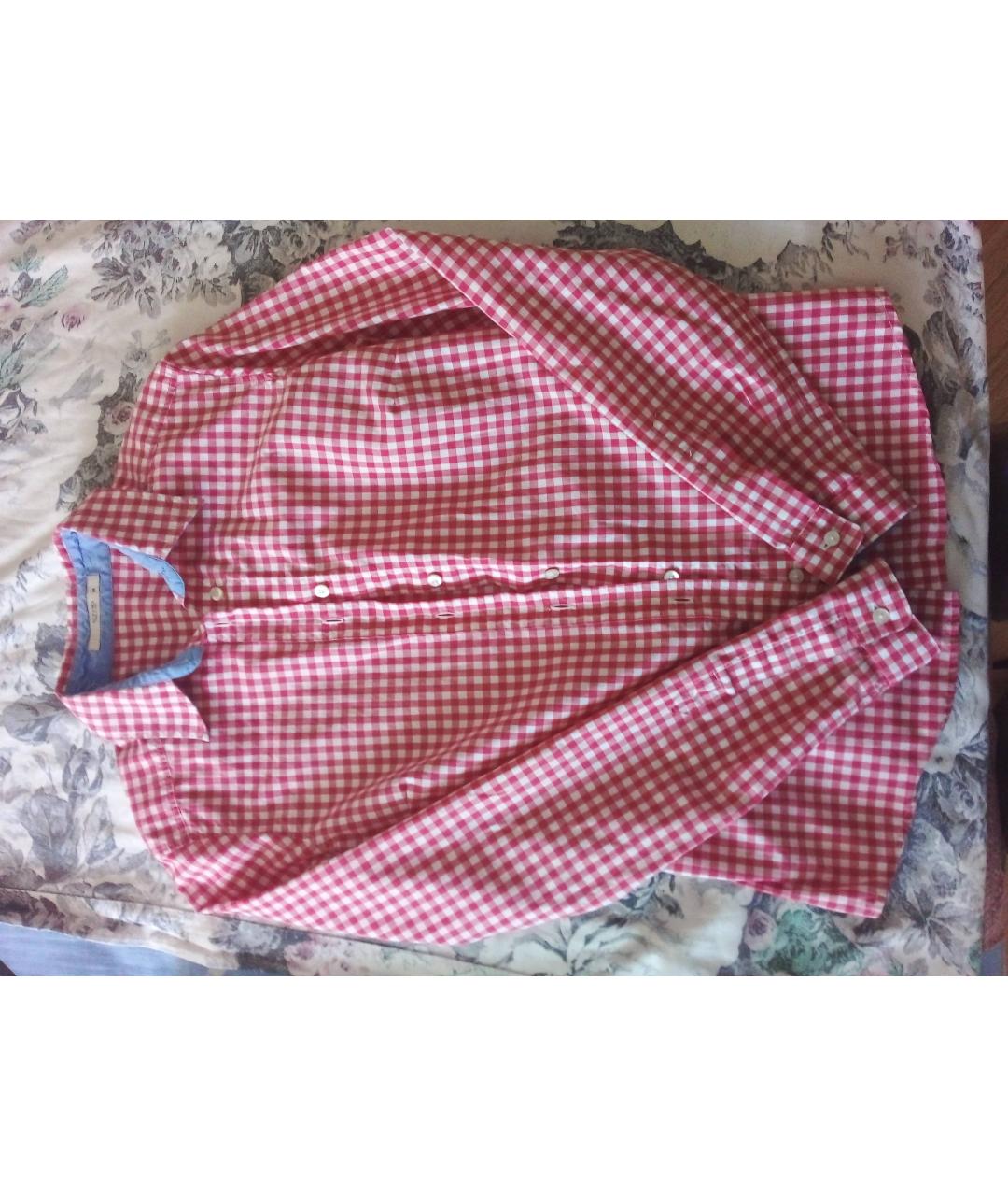 ETRO Розовая хлопковая рубашка, фото 6