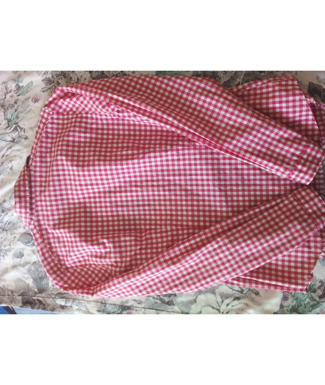 ETRO Розовая хлопковая рубашка, фото 2