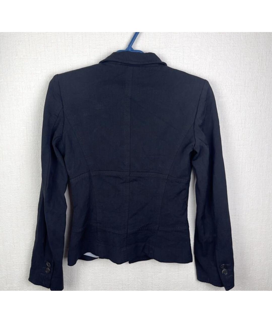 DSQUARED2 Черный шерстяной жакет/пиджак, фото 2