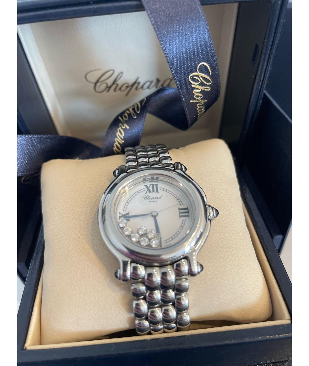 CHOPARD Серебряные металлические часы, фото 5